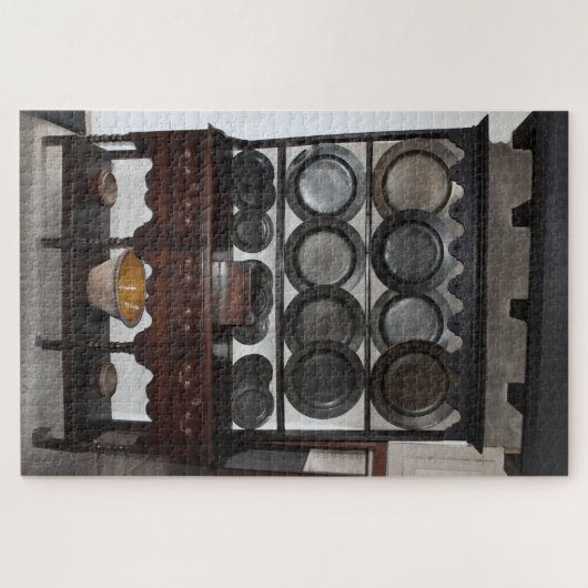 Middeleeuws keukendressoir legpuzzel (Horizontaal)