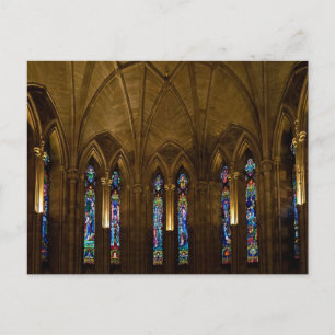 middeleeuws klooster briefkaart