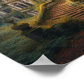 Middeleeuws landhuis  poster (Hoek)