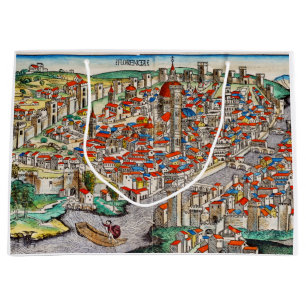 Middeleeuws landmark van Florence in Italië Groot Cadeauzakje