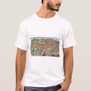 Middeleeuws landmark van Florence in Italië T-shirt