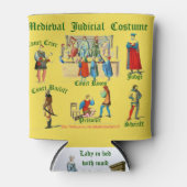 "Middeleeuws leven" Blikjeskoeler (Voorkant)