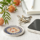 Middeleeuws Maan Sleutelhanger (Zijkant)