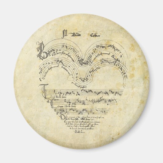 Middeleeuws manuscript Hart Magneet (Voorkant)