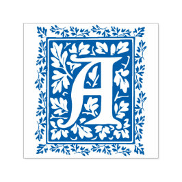 Middeleeuws manuscript Letter A Monogram Zelfinktende Stempel