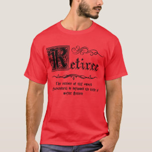 Middeleeuws Master pensioen T-shirt