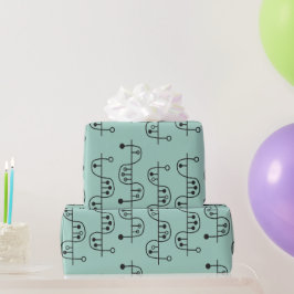 Middeleeuws modern DNA Helix Cadeaupapier