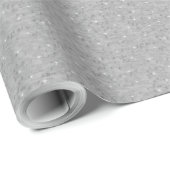 Middeleeuws modern geometrisch  grijs patroon cadeaupapier (Rol Hoek)