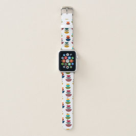 Middeleeuws modern helder minimalisme apple horlogebandje