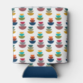 Middeleeuws modern helder minimalisme blikjeskoeler (Achterkant)