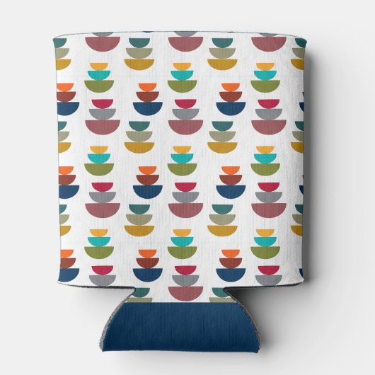 Middeleeuws modern helder minimalisme blikjeskoeler (Achterkant)