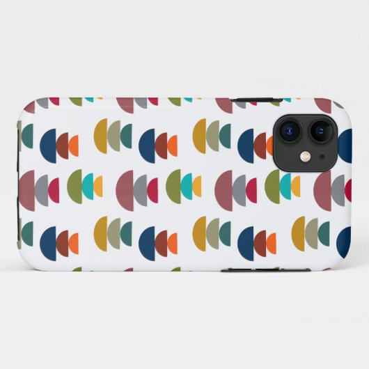 Middeleeuws modern helder minimalisme Case-Mate iPhone case (Achterkant (horizontaal))