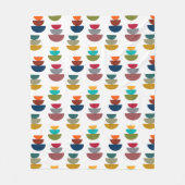 Middeleeuws modern helder minimalisme fleece deken (Voorkant)