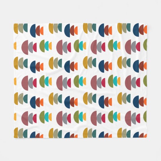 Middeleeuws modern helder minimalisme fleece deken (Voorkant (Horizontaal))