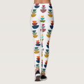 Middeleeuws modern helder minimalisme leggings (Achterkant)