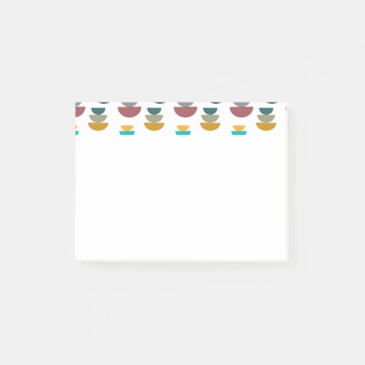 Middeleeuws modern helder minimalisme post-it® notes (Voorkant)