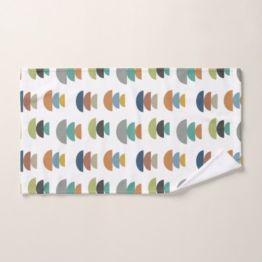 Middeleeuws modern minimalisme bad handdoek (Handdoek)