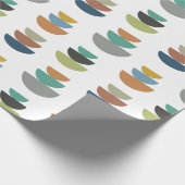 Middeleeuws modern minimalisme cadeaupapier (Hoek)