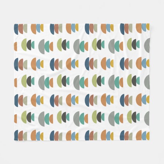 Middeleeuws modern minimalisme fleece deken (Voorkant (Horizontaal))