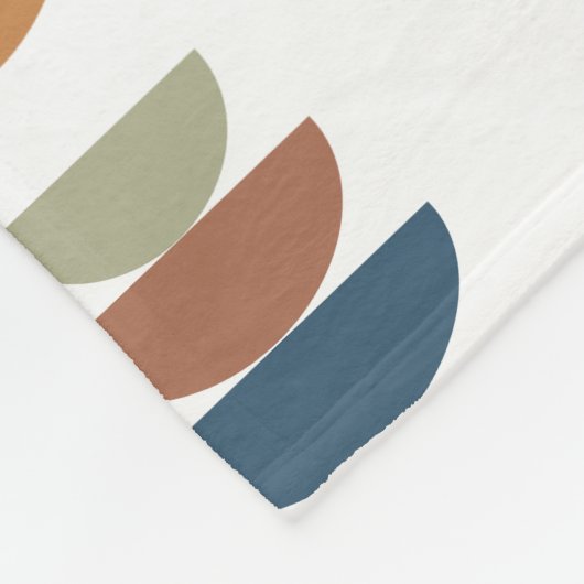 Middeleeuws modern minimalisme fleece deken (Hoek)