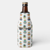 Middeleeuws modern minimalisme flesjeskoeler (Fles Voorkant)