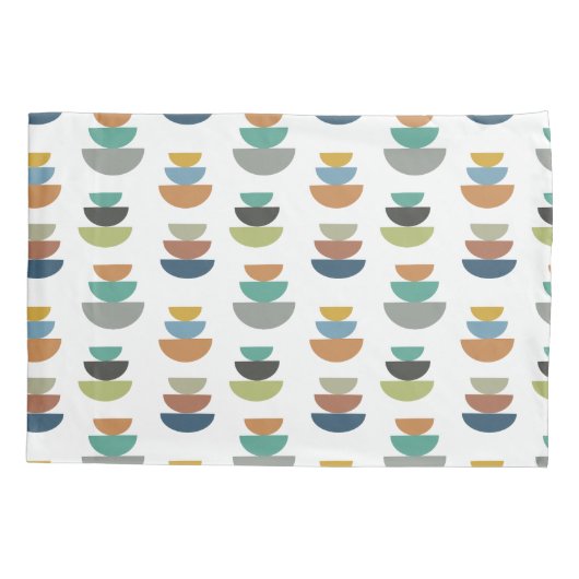 Middeleeuws modern minimalisme kussensloop (Achterkant)