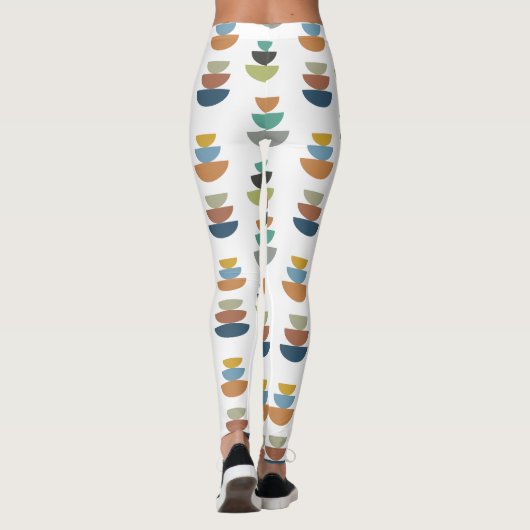 Middeleeuws modern minimalisme leggings (Achterkant)