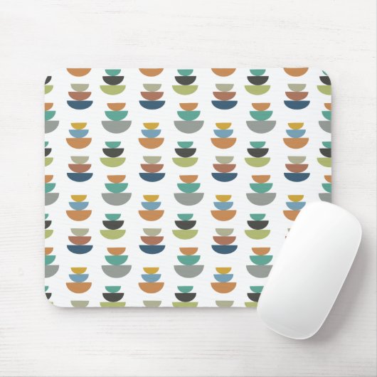 Middeleeuws modern minimalisme muismat (Met muis)
