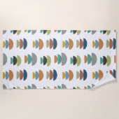 Middeleeuws modern minimalisme strandlaken (Voorkant)