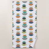 Middeleeuws modern minimalisme strandlaken (Voorkant)