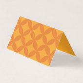 Middeleeuws modern retro tiny bedankje Kaarten (Achterkant)