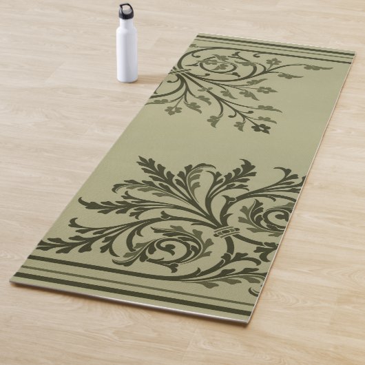 Middeleeuws patroon decoratief yogamat (In situ)