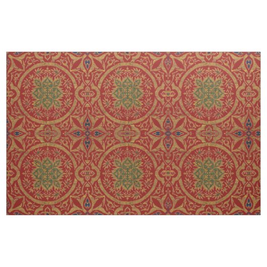 Middeleeuws patroon uit Spanje Stof (Fat Quarter)