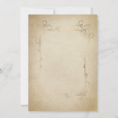 Middeleeuws Perkament en Wax Seal Sprookjesachtige Kaart (Achterkant)