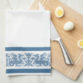 Middeleeuws/Renaissance Wyverns Keukenhanddoek (Quarter Fold)