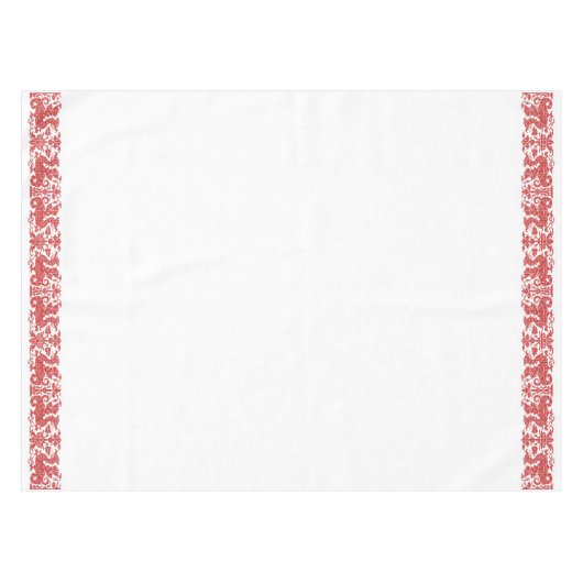 Middeleeuws/Renaissance Wyverns Tafelkleed, 52"x70 Tafelkleed (Voorkant (Horizontaal))