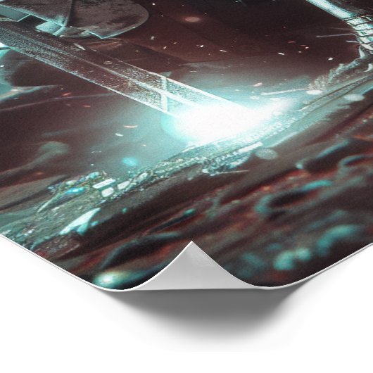 Middeleeuws Ridder Close-Up Poster (Hoek)