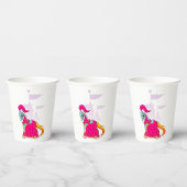 Middeleeuws Ridder Paard in Armour Fantasy Papieren Bekers