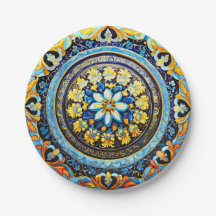 Middeleeuws Romeins Italiaans Spaans Majolica Flor