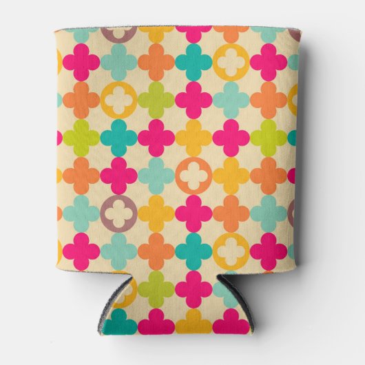  middeleeuws rosettenpatroon blikjeskoeler (Voorkant)