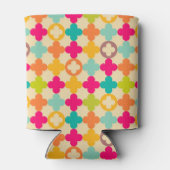  middeleeuws rosettenpatroon blikjeskoeler (Achterkant)