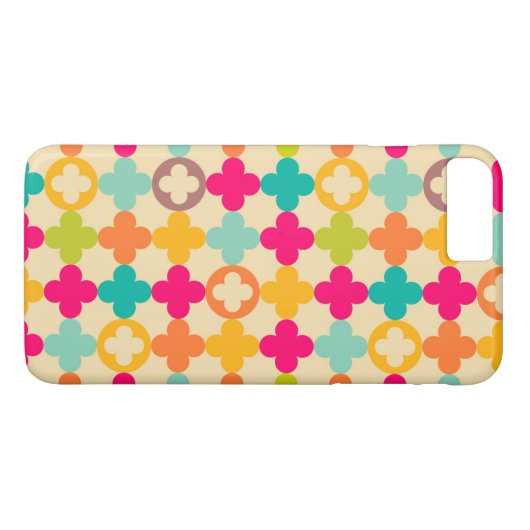 middeleeuws rosettenpatroon Case-Mate iPhone case (Achterkant (Horizontaal))