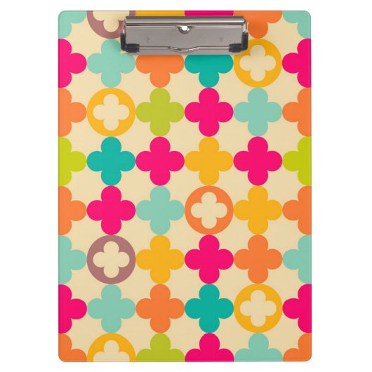  middeleeuws rosettenpatroon klembord (Voorkant)