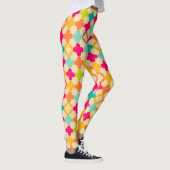 middeleeuws rosettenpatroon leggings (Rechts)