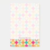  middeleeuws rosettenpatroon post-it® notes (Voorkant)