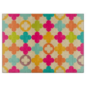  middeleeuws rosettenpatroon snijplank (Voorkant)