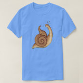 Middeleeuws "Screaming Snail" T-shirt (Design voorkant)