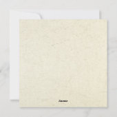 Middeleeuws Surrealistisch Halloween Feestdagenkaart (Achterkant)