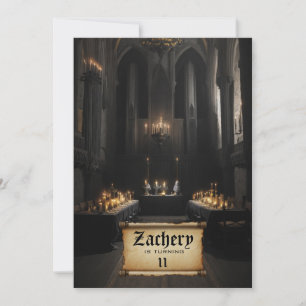 *~* Middeleeuws thema AP88 Kasteel Verjaardag Kaart