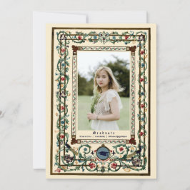  "middeleeuws" verlicht Afstuderen Kaart